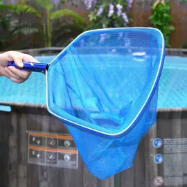 poolpanda Poolreiniger Set XL Poolkescher feinmaschig Poolbürste Teleskopstange