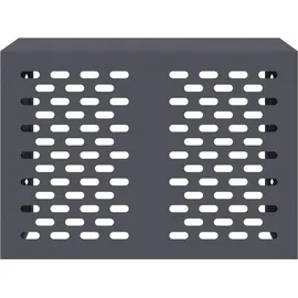 vidaXL Klimaanlagenabdeckung Anthrazit 100x50x70 cm Stahl