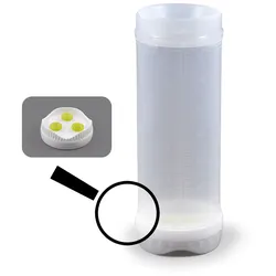 FIFO Portion Pal Bottle / Back up-Flasche 710ml 3-Loch Deckel