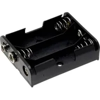Conrad Batteriehalter 3x Mignon (AA) Druckknopfanschluss