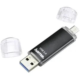 Hama FlashPen Laeta Twin 32 GB schwarz USB 3.0 00181097