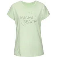 VIVANCE T-Shirt Damen lime bedruckt Gr.36/38