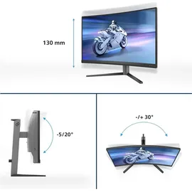 Philips Evnia 5000 Series Curved 27M2C5200W 27'' grau