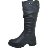 Rieker Damen Winterstiefel 76891, Frauen Stiefel,uebergangsstiefel,uebergangsschuhe,Winterboots,Outdoorschuhe,warm,Boots,schwarz (00),37 EU / 4 UK