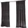 Gardinenbox Vorhang »Milano« Samt Blickdicht Schlaufenband Tunneldurchzug Blackout Bügelband kürzbar Grau 2 Stück HxB 235x135 cm, 20357