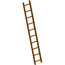 Layher 1051 Dachleiter 10 Sprossen