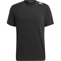 ADIDAS Herren Shirt Designed for Training, BLACK, M