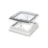VELUX RWA Flachdach-Fenster elektrisch zu öffnen CSP  100100 1073Q öffn.Kunstst. Isolierglas 100x100