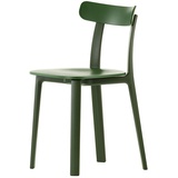 Vitra Stuhl All Plastic Chair efeu grün, Designer Jasper Morrison, 76x42.5x46 cm