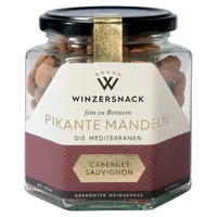 Winzersnack Pikante Mandeln - Perfekt zu Cabernet Sauvignon bio