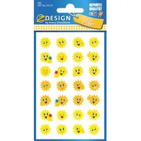 Avery Zweckform Papier Sticker Sonne Ø 13 mm 56 Stück