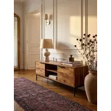 KADIMA DESIGN Lowboard 147x51x38 cm Braun Massivholz