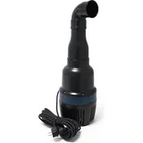 Wiltec SunSun CEF-16.000 Rohrpumpe 16.000 l/h / 75 W Hochleistungs Teichpumpe, Strömungspumpe mit Keramikwelle, Umwälzpumpe, Teichfilter