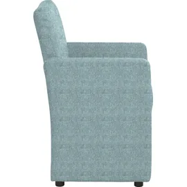 Home Affaire Cocktailsessel Bologna Kunstleder 60 x 90 x 59 cm Blau