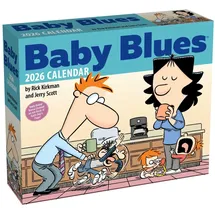 Andrews McMeel Publishing Baby Blues 2026 Day-to-Day Calendar