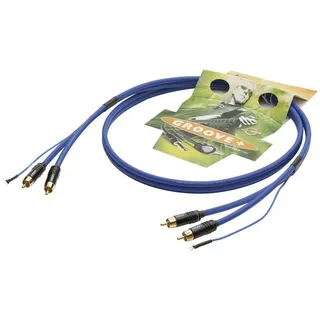 SOMMER CABLE SC Sinus Control 1,5m Stereo Cinch + Masse - Audiokabel