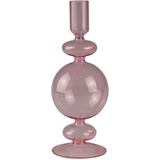 AM Design Kerzenständer »Kerzenhalter mit kunstvollen Ausbuchtungen«, (1 St.), rosa