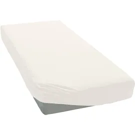 OTTO home Spannbettlaken Jersey 180 x 200 cm wollweiß