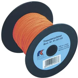 Kaufmann Trassierschnur fluoreszierend - orange