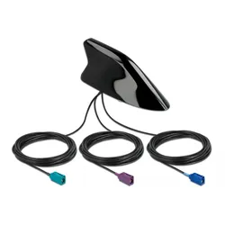 Delock Antenne - Haifischflosse - Navigation, Mobiltelefon, Wi-Fi - 2 dBi (für 1