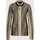 Madeleine Moderner Businessblazer mit All-Over-Print in beige / schwarz), | Gr.: 36