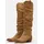 FELMINI Bikerboots Damen Braun 40