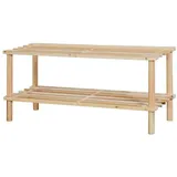 Hti-Living Anea 74 x 30 x 26 cm beige / beige