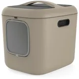 Rotho Biala XL Katzenklo beige aus Kunststoff