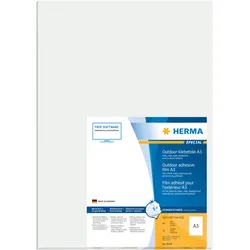 HERMA Special - Polyethylen (PE) - matt - extrem stark haftend - weiß - A3 (297