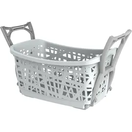 Bischof Wäschekorb mit Standteilen, Tragegriffen, ergonomische Form