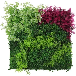 JANGAL Wandpaneel Jangal Modular Wall Pink Mixed Flora 2 St. 52 x 52 cm