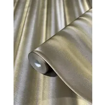 Glööckler Vliestapete Imperial Welle 70 cm x 10 m beige/braun/gold 52526