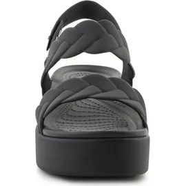 Crocs Brooklyn Woven Upper LW Sandalen, Black/Black, 41/42 EU