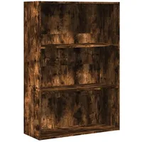 vidaXL Bücherregal 80 x 30 x 114 cm Braun
