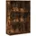 vidaXL Bücherregal 80 x 30 x 114 cm Braun