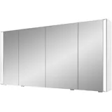 Pelipal S25 Spiegelschrank mit seitl. LED Lichtprofil 140 x 17 x 70 cm, 2 Module unten