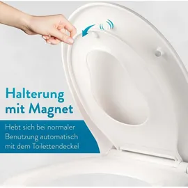 Benkstein Toilettensitz mit Absenkautomatik Weiß