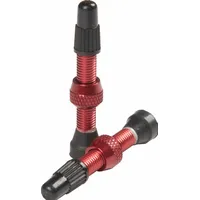 Notubes Ventil 44 mm Fahrrad-Service Kit rot