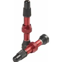 Notubes Ventil 44 mm Fahrrad-Service Kit rot
