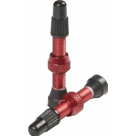 Notubes Ventil 44 mm Fahrrad-Service Kit rot