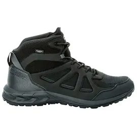 Jack Wolfskin Woodland 2 Texapore Mid Herren Black 40,5