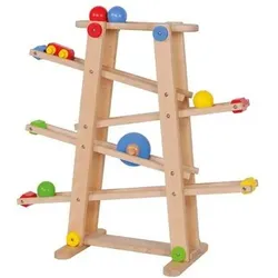 JOHN 40954 Holz-Kugelbahn Rolli Fun 58 cm