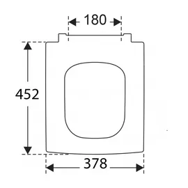 Villeroy & Boch Memento 2.0 WC-Sitz Stone White
