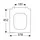 Villeroy & Boch Memento 2.0 WC-Sitz Stone White