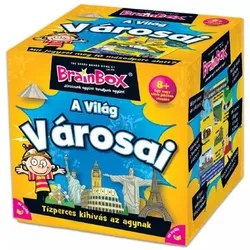 BrainBox: Städte der Welt - Gesellschaftsspiel auf Ungarisch