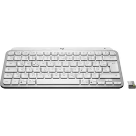 Logitech MX Keys Mini for Business Tastatur (kabellos, weiß, Logi Bolt, USB/Bluetooth, DE (920-010598)