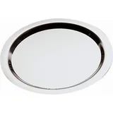 APS 1348 Tablett FINESSE, Ø 48 cm, Höhe 1 cm, 18/0 Edelstahl, spülmaschinengeeignet, Made in Germany