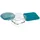 Genius Nicer Dicer Chef Glasschüssel 2,8 l 3-tlg. blau