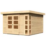 Woodfeeling Kerko 6 3,02 x 2,98 m natur