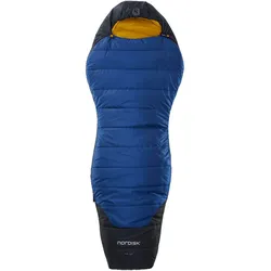 Sommerschlafsack PUK +10° Curve true navy-mustard yellow-black One Size